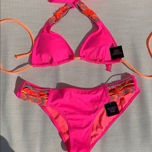 VS Hot Pink Halter Bikini